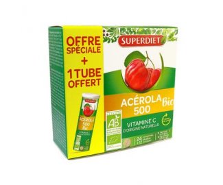 ACEROLA 500 BIO - 24 comprims +12 