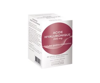 ACIDE HYALURONIQUE 200mg 60 glules