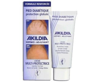 AKILDIA Crme pour pieds diabtiques tube de 75ml