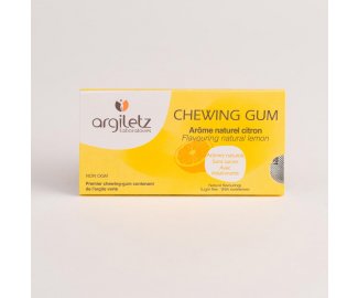 ARGIL'GUM CITRON Sans Sucre - 12 chewing gum