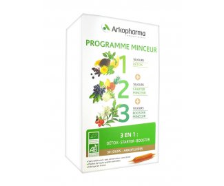 ARKOFLUIDE Programme Minceur 30 ampoules