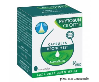 Aromadoses BRONCHES - 30 CAPSULES 