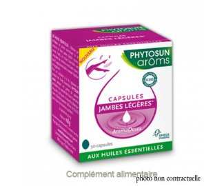 Aromadoses JAMBES LEGERES - 30 CAPSULES