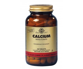 Calcium bisglycinate 100 comprims