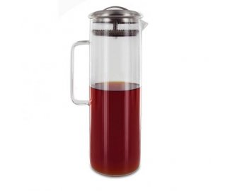 CARAFE VERRE et FILTRE INOX 1.5L