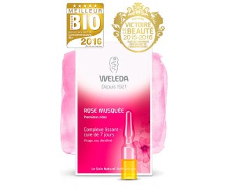 COMPLEXE LISSANT  la ROSE MUSQUEE 7 ampoules de 0,8ml