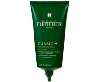 Curbicia - Shampooing-masque puret  l'argile absorbante - 100ml