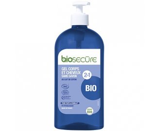 Gel corps et cheveux au lait de coton bio 730ml