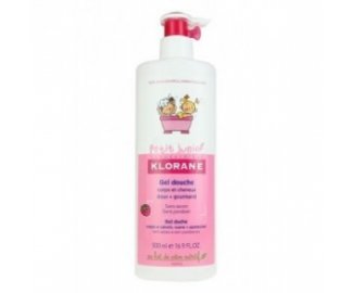 Gel douche corps et cheveux framboise Petit Junior  500ml