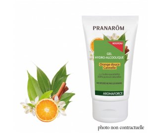 Gel Hydroalcoolique ORANGE/CANNELLE