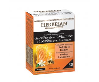 GELEE ROYALE / 12 VITAMINES - 30 comprims 