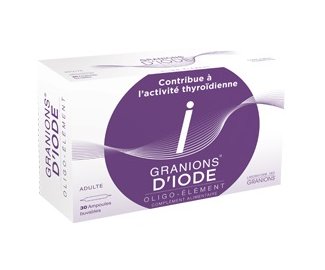 GRANIONS d'Iode 30 ampoules buvables