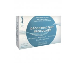 GRANIONS Decontractant Musculaire 30 ampoules buvables