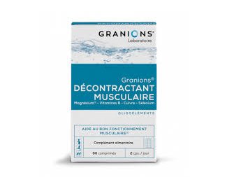 GRANIONS Dcontractant Musculaire 60 comprims