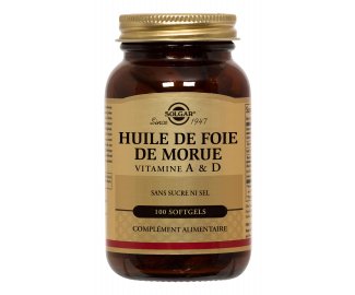 Huile de foie de Morue 100 capsules