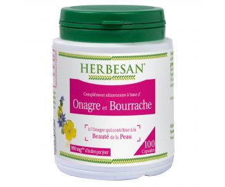 HUILES D'ONAGRE / BOURRACHE - 100 capsules