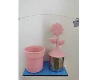 INFUSEUR SILICONE inox fleur 