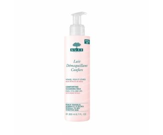 Lait dmaquillant confort aux ptales de Rose 200ml