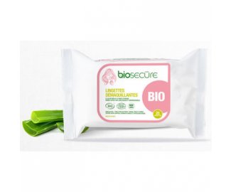 Lingettes dmaquillantes bio x25