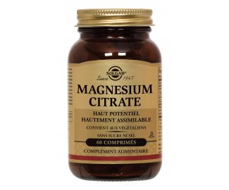 MAGNESIUM CITRATE - 60 comprims