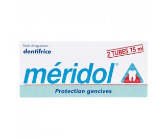 Meridol Dentifrice Gel pour gencives irritees LOT DE 2