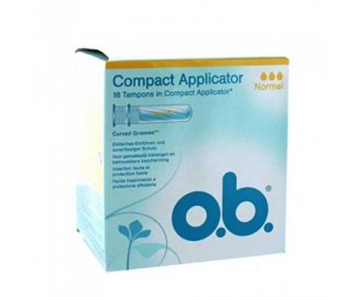 O.B Tampon normal 16 avec applicateur 