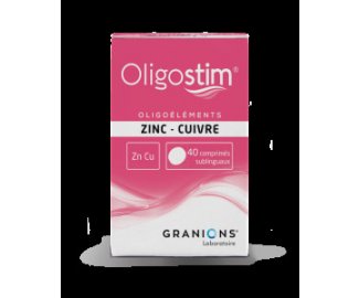 OLIGOSTIM Zinc-Cuivre 40 comprims sublingaux