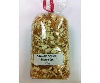 ORANGE DOUCE Ecorce coupe 100g