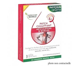 PATCHS CHAUFFANT ARTICULATIONS ET MUSCLES