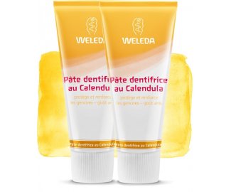 Pte dentifrice au Calendula 75ml x2