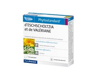 Phytostandard d'ESCHSCHOLTZIA et de VALERIANE 30 comprims