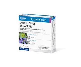 Phytostandard de RHODIOLE et SAFRAN 30 comprims