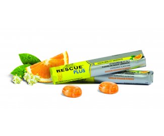 RESCUE PLUS Coeur Fondant Orange par 10 pastilles