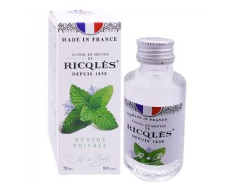 RICQLES ALCOOL DE MENTHE - flacon 50ml