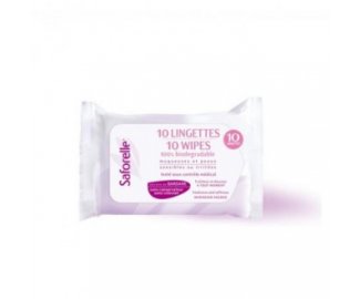 Saforelle  Lingettes Intimes Ultra Douces (Sachet de 10)