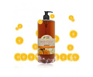 Savon liquide de Marseille/ Huile Argan/ ORANGE MIEL