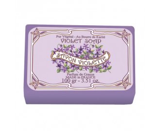 Savon pafum  la VIOLETTE 100g