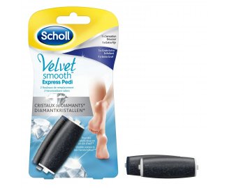 SCHOLL Rouleaux Velvet Smooth aux Cristaux de Diamants 