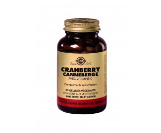 SOLGAR Cranberry canneberge 60 glules