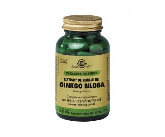 SOLGAR Ginkgo biloba 60 glules
