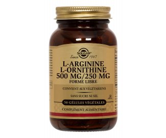 SOLGAR L-Arginine L-Ornithine 50 glules