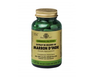 SOLGAR Marron d'Inde 60 glules