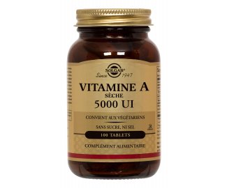 SOLGAR Vitamine A 5000 UI 100 comprims