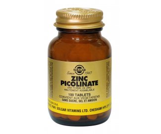 SOLGAR Zinc Picolinate 100 comprims