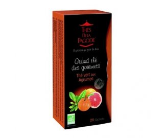 THE VERT aux agrumes 20 sachets