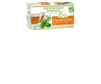 TISANE DIGESTION FACILE BIO 20 sachets 