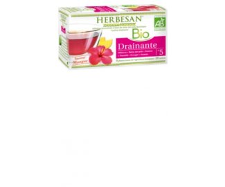 TISANE DRAINANTE BIO 20 sachets 