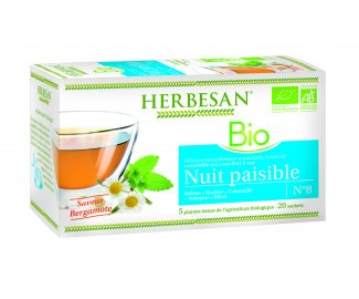 TISANE NUIT PAISIBLE BIO 20 sachets