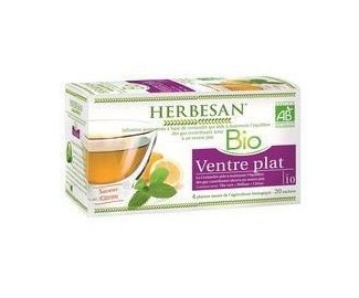 TISANE VENTRE PLAT BIO 20 sachets 