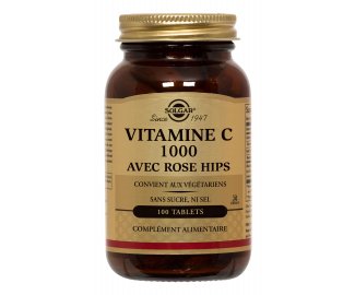 Vit.C 1000 Rose Hips 100 comprims